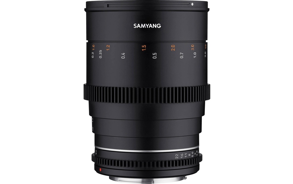 Samyang Longueur focale fixe VDSLR 35mm T/1.5 Mark II – Sony E-Mount