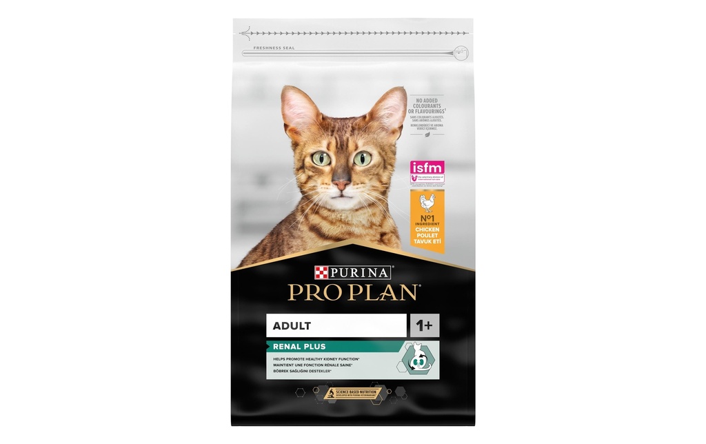 Purina Pro Plan Alimentation sèche Renal Plus Adult au poulet 1.5 kg