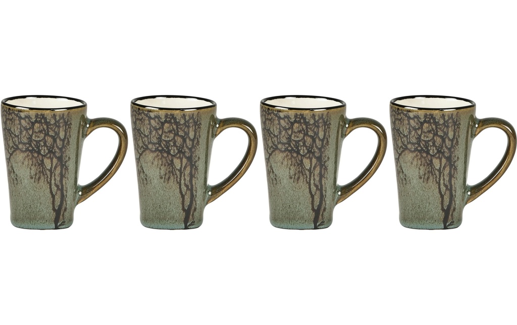 Villa Collection Tasse à expresso Hela 100 ml , 4 Pièce/s, Vert