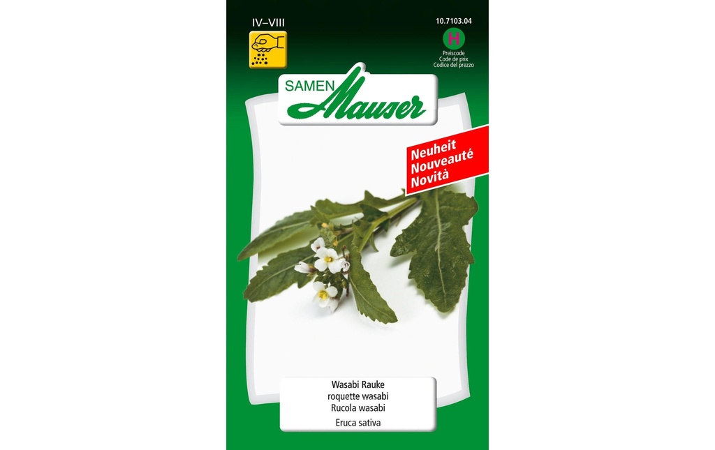 Samen Mauser Semence Fusée Wasabi