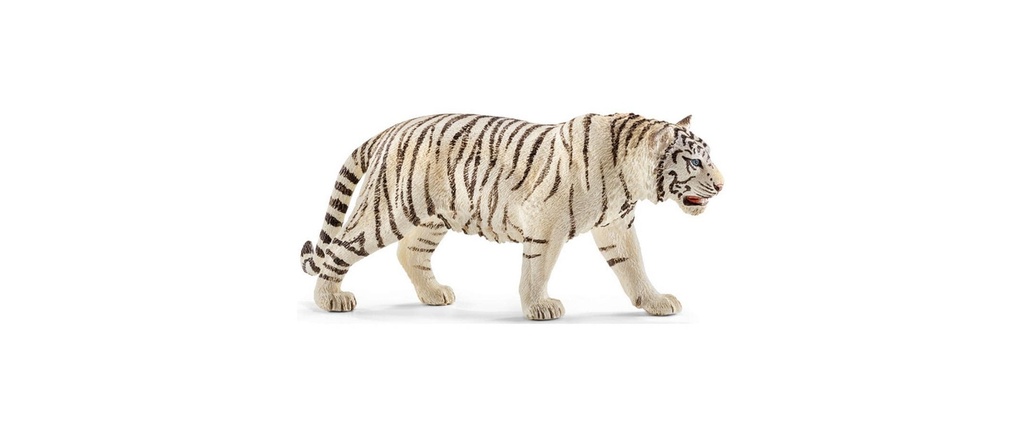 Schleich Figurine de jeu Wild Life Tigre, blanc
