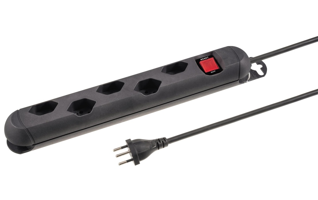 STEFFEN Bloc multiprises STEBA STRONG 5x T13