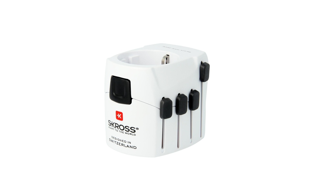 SKROSS Adaptateur de voyage international PRO