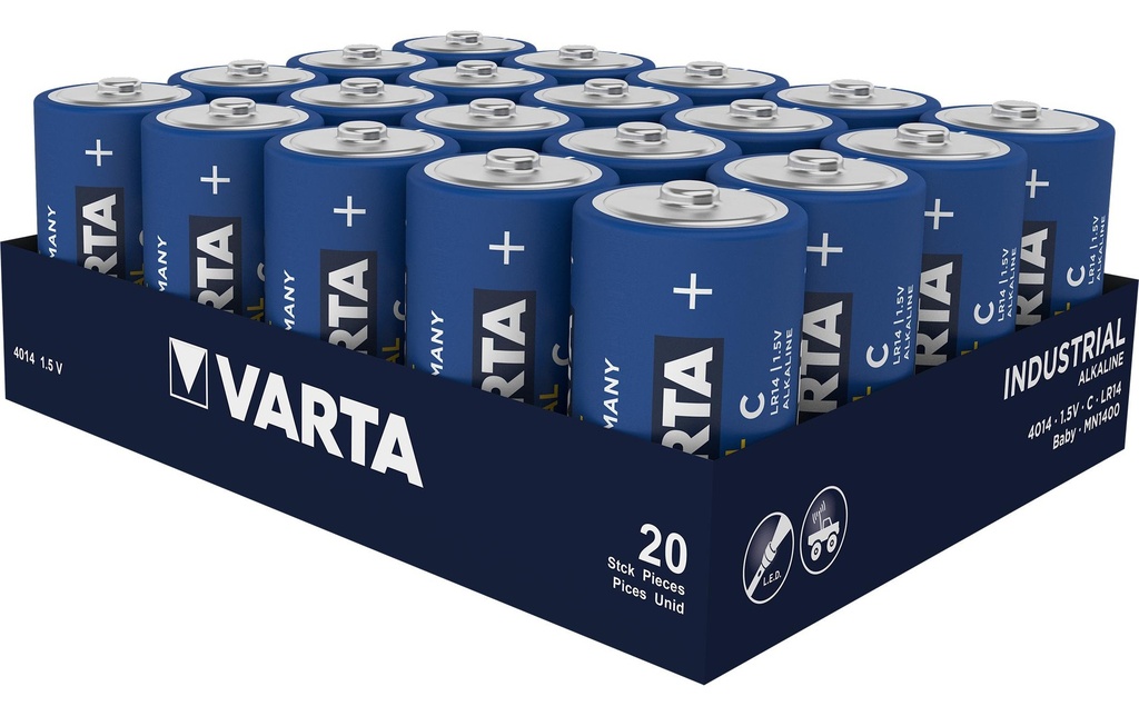 Varta Pile Industrial C , 20 Pièce/s