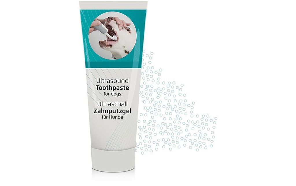 mira-pet Gel dentifrice à ultrasons pour chiens, 75 ml