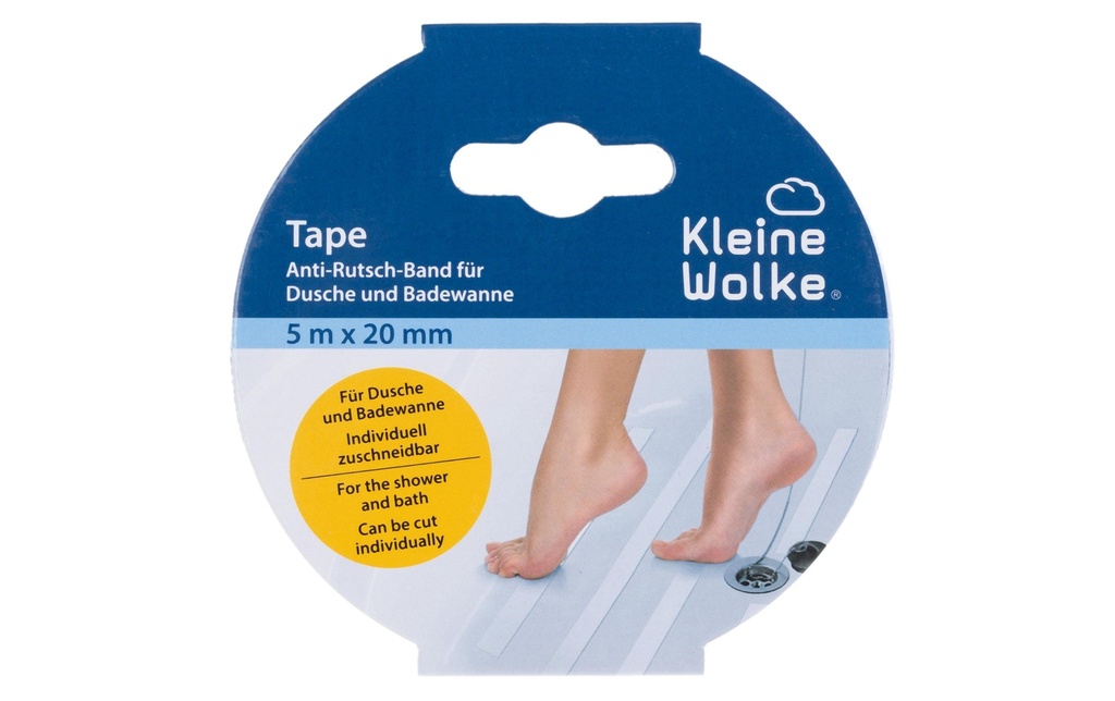 Kleine Wolke Bande d'autocollants antidérapants 1 rouleau, Transparent