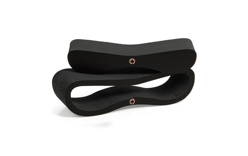 CanadianCat Meuble à gratter pour chat Set Orbit & Satellite Édition noire