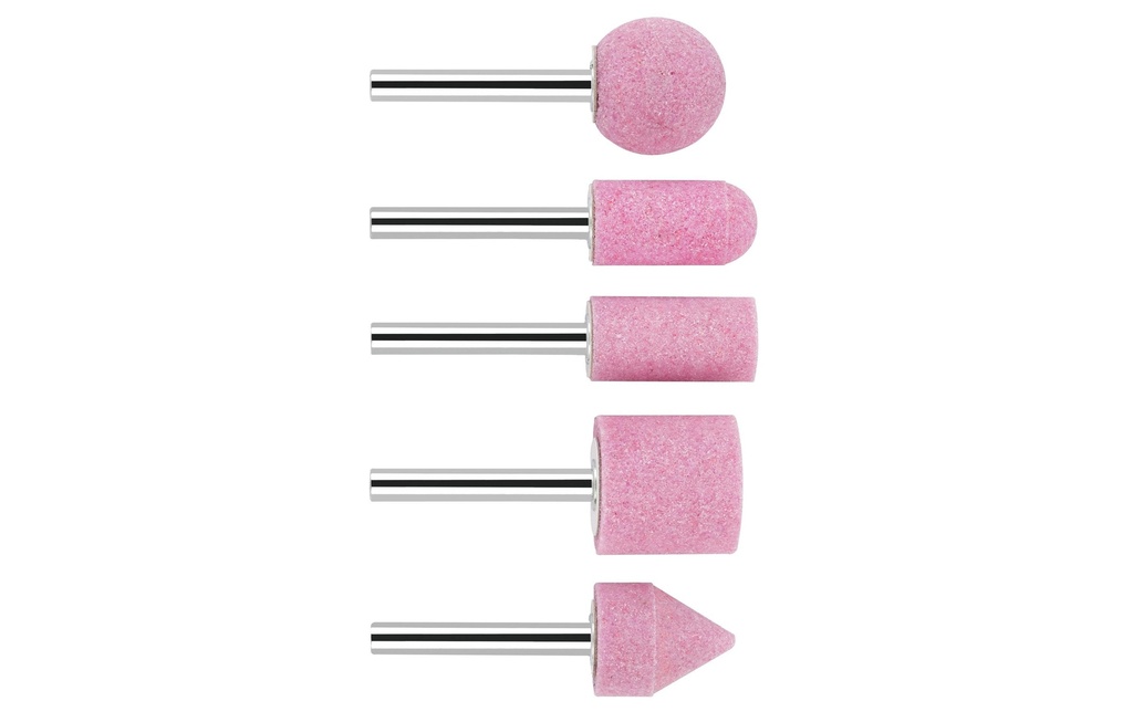 Bosch Professional Kit de meules sur tige 5 pièces