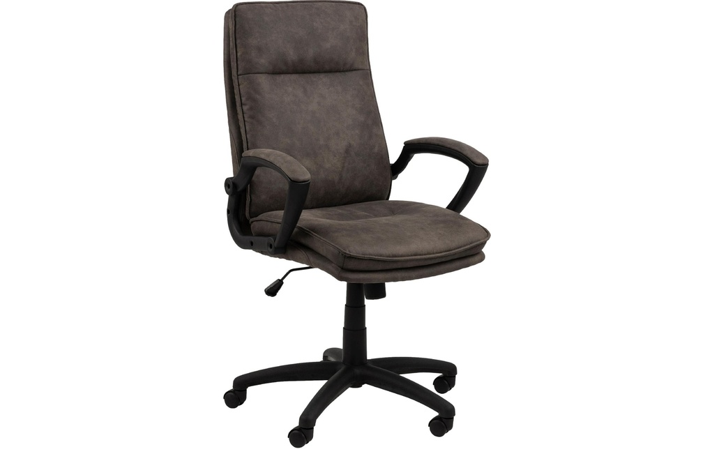 AC Design Chaise de bureau Brad, avec accoudoirs et roulettes à frein, anthracite