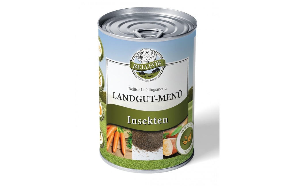Bellfor Alimentation humide Menu du domaine Insectes, 400g