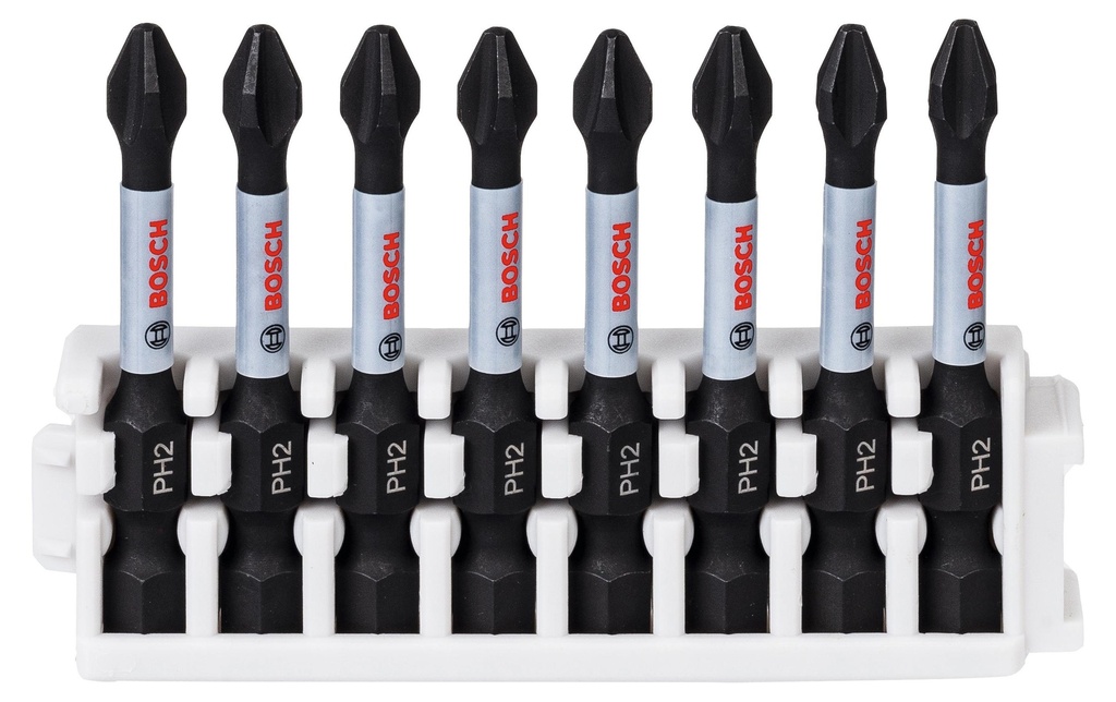 Bosch Professional Kits de bits Pick and Click Impact Control 8 pièces