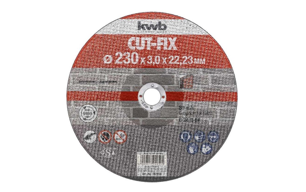 kwb Disque à trancher CUT-FIX, Pierre Ø 230 x 3.0 mm