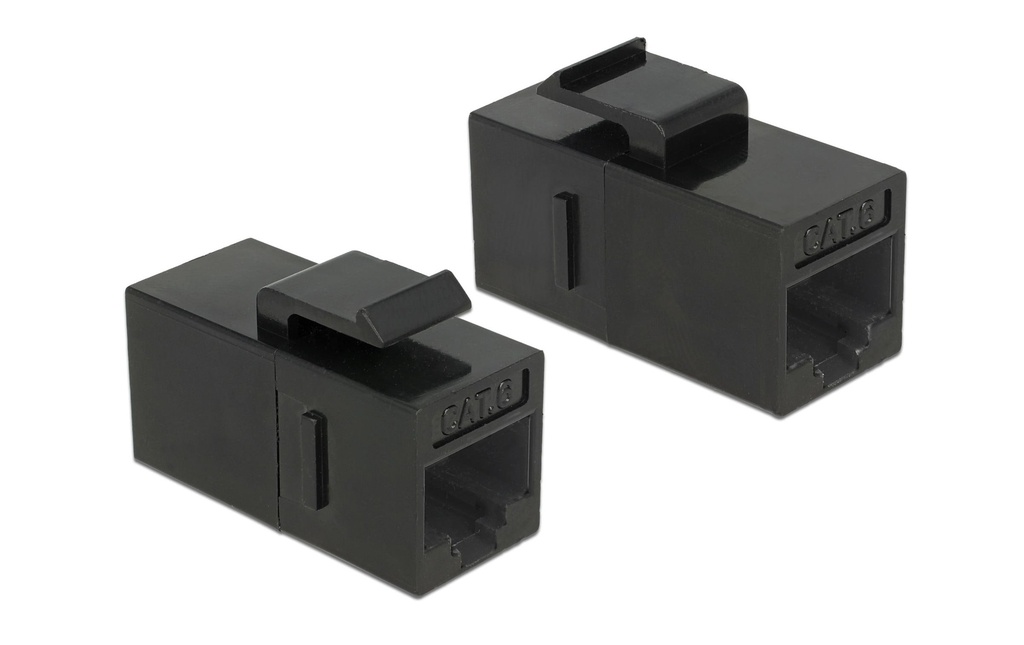 Delock Module Keystone RJ-45 - RJ-45, Cat.6, UTP 25 pièces