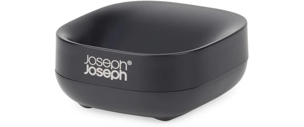 Joseph Joseph Porte-savon Slim Compact Noir mat