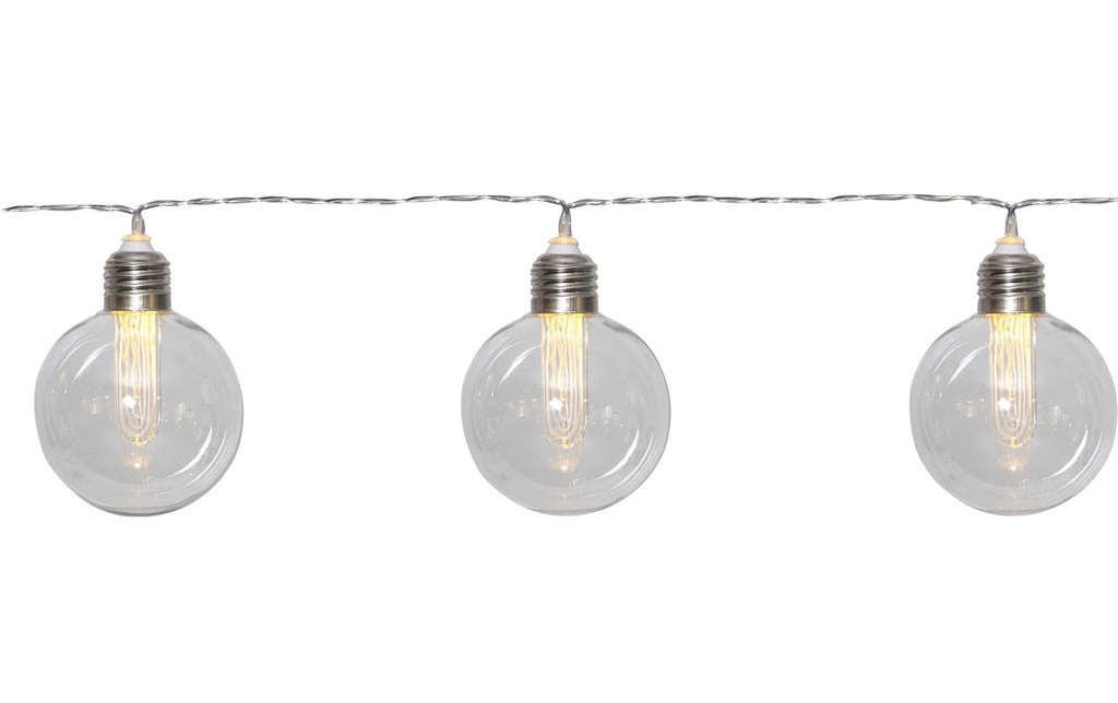 Star Trading Guirlande lumineuse Solar Chania 245 cm, Transparent