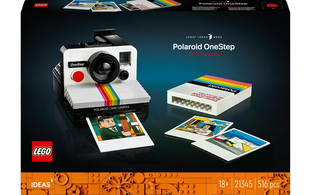 LEGO® Ideas Appareil photo instantané Polaroid OneStep SX-70 21345