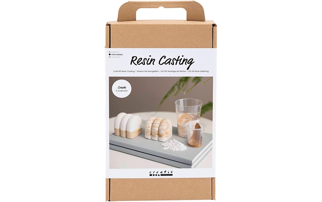 Creativ Company Résine de coulée  Sculpture Beige