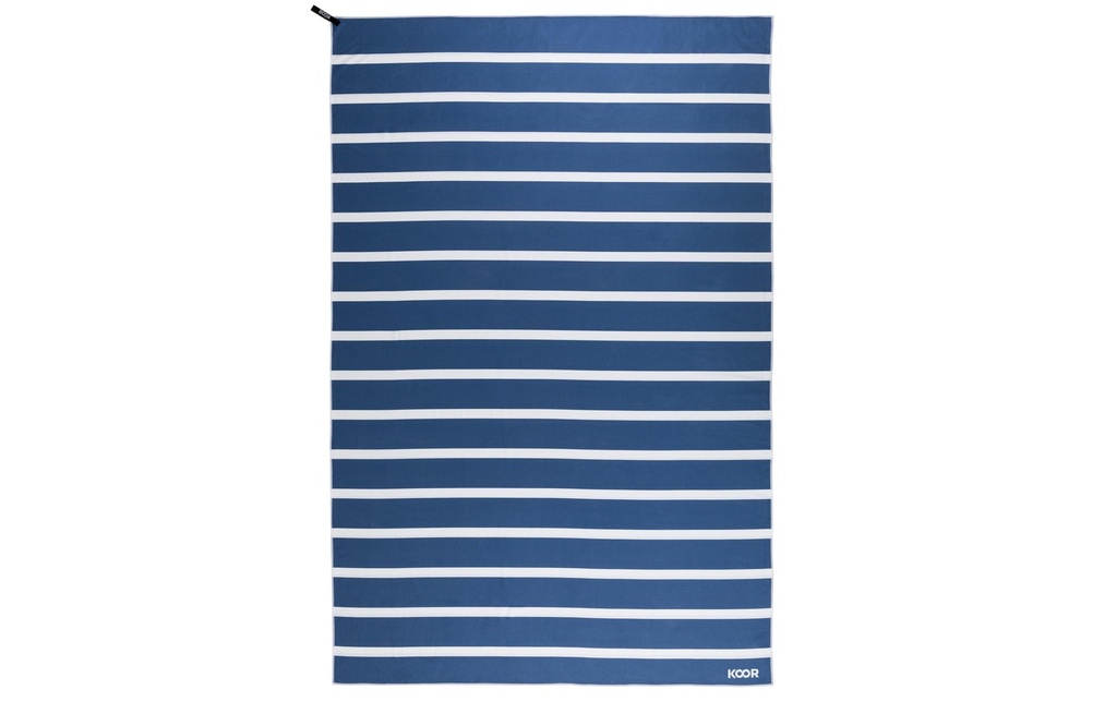 KOOR Serviette de plage Stripes XXL, 130 cm x 200 cm