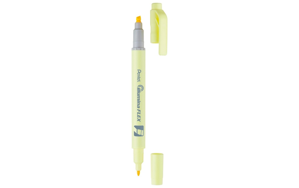 PENTEL Marqueur illumina FLEX jaune