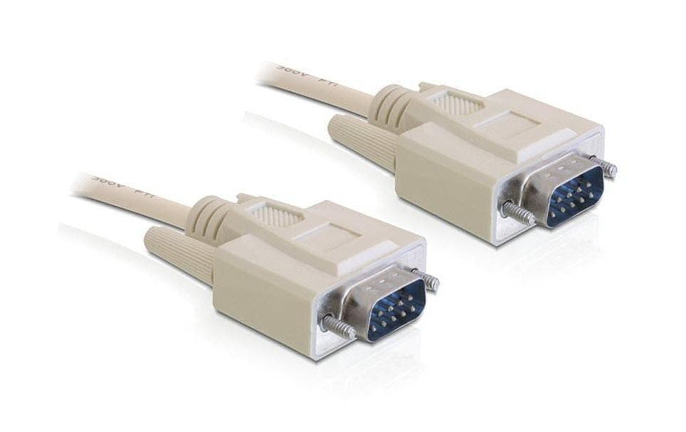 Delock Câble de raccordement RS-232 DB9 - RS-232 DB9 (m-m) 1 m