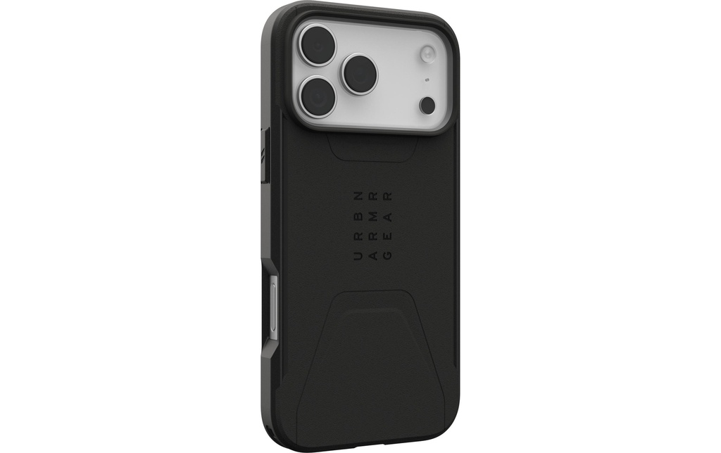 UAG Coque arrière Civilian MS iPhone 17 Pro Max Noir