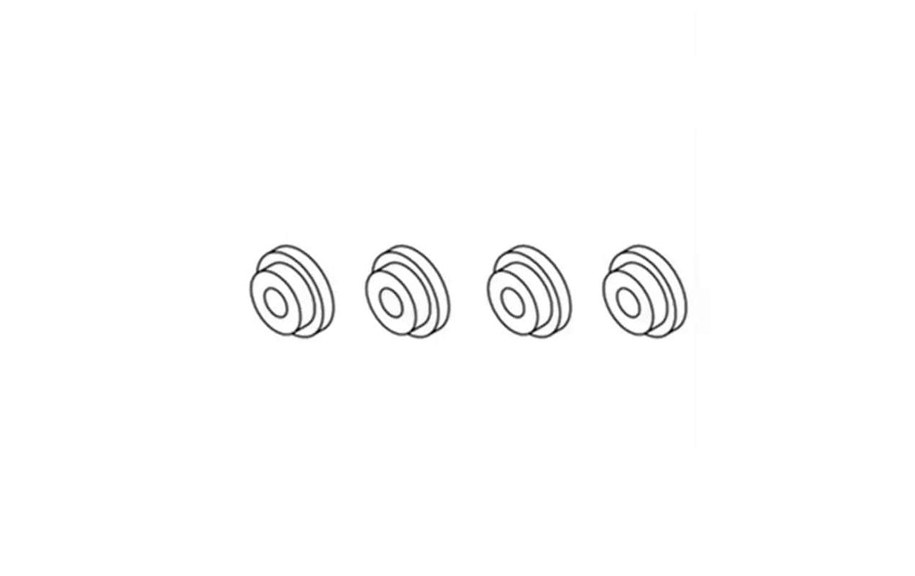 Turbo Racing Palier lisse pour essieu arrière 4 pièces