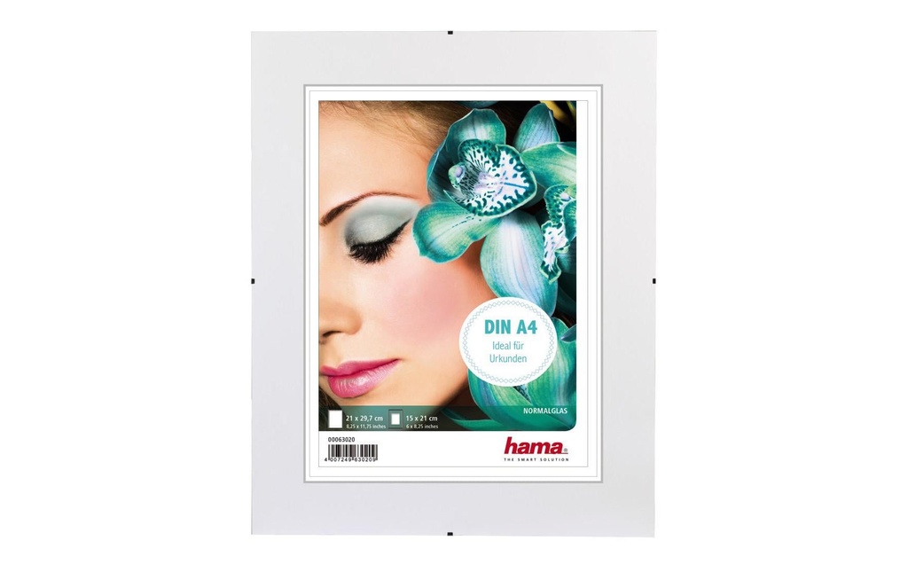 Hama Cadre photo Clip-Fix Transparent, 15 x 21 cm