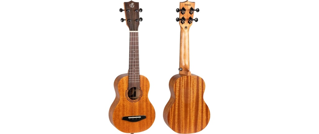 Flight Ukulélé Soprano – Acajou massif
