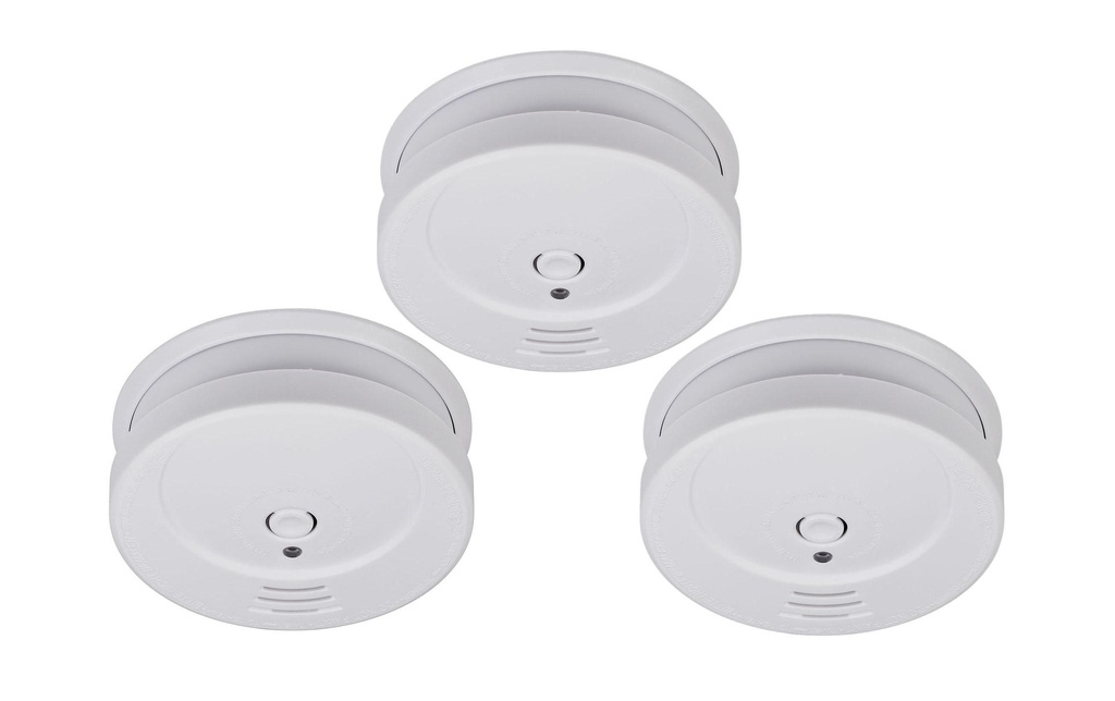 Brennenstuhl Détecteur de fumée RM C 9010, Stand-alone 3 pièces