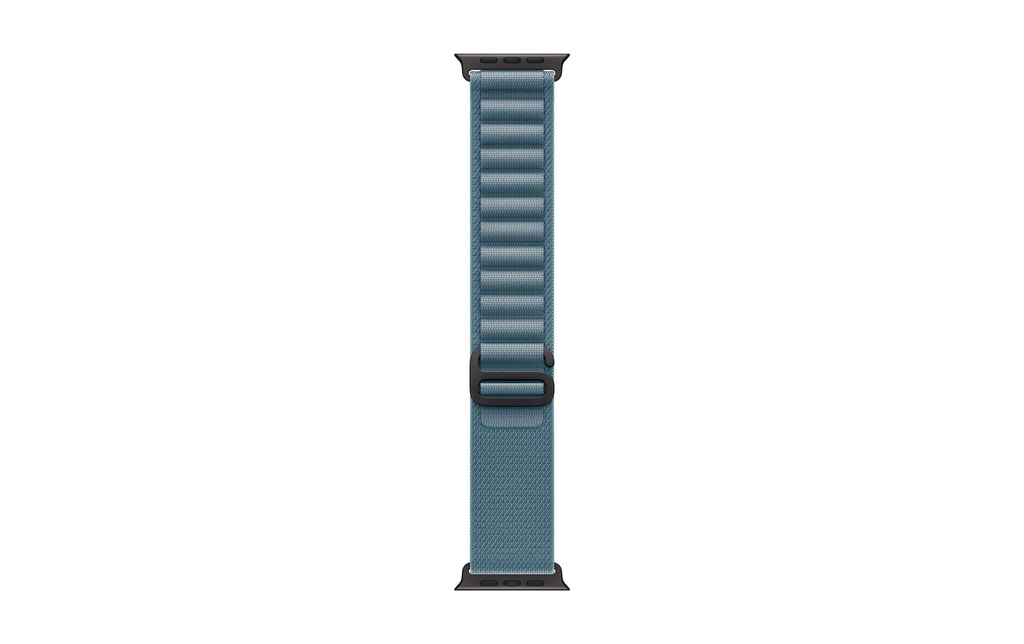 Apple Alpine Loop 49 mm Light Blue Black Titanium Medium