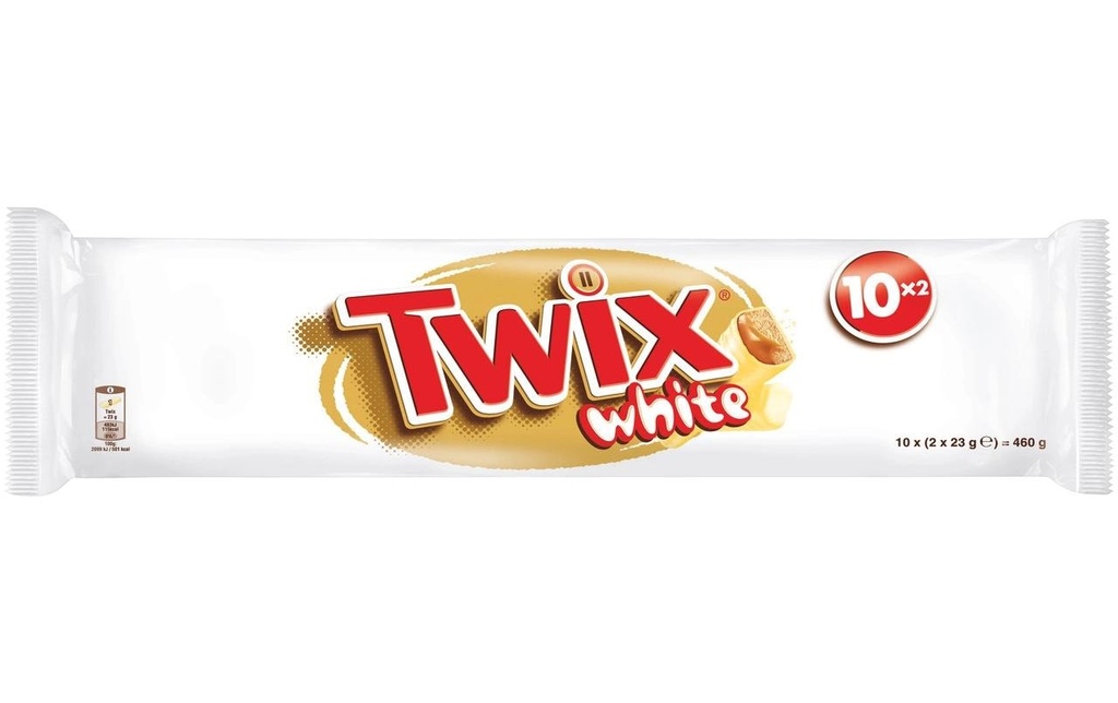 Twix Barre Multipack White 10 x 46 g
