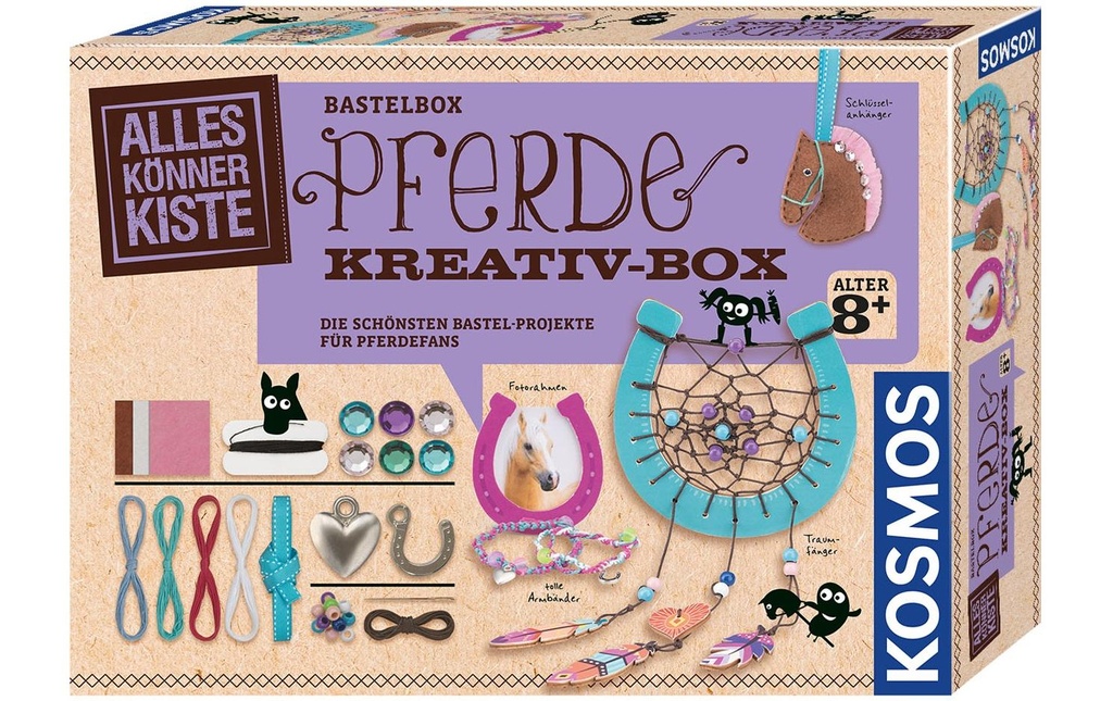 Kosmos Boîte de bricolage Pferde Kreativ-Box