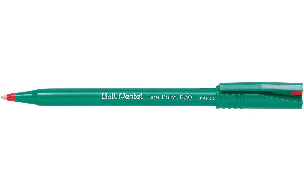 PENTEL Roller Ball 0.8 rouge