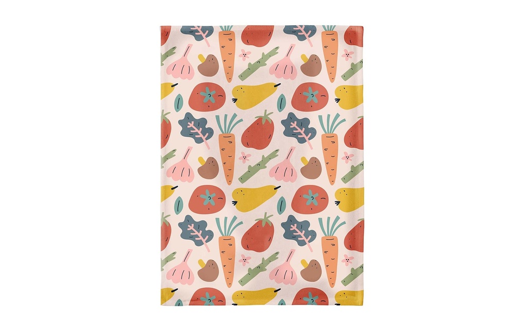 Chic Mic Torchon pour la vaisselle Veggies 50 x 70 cm