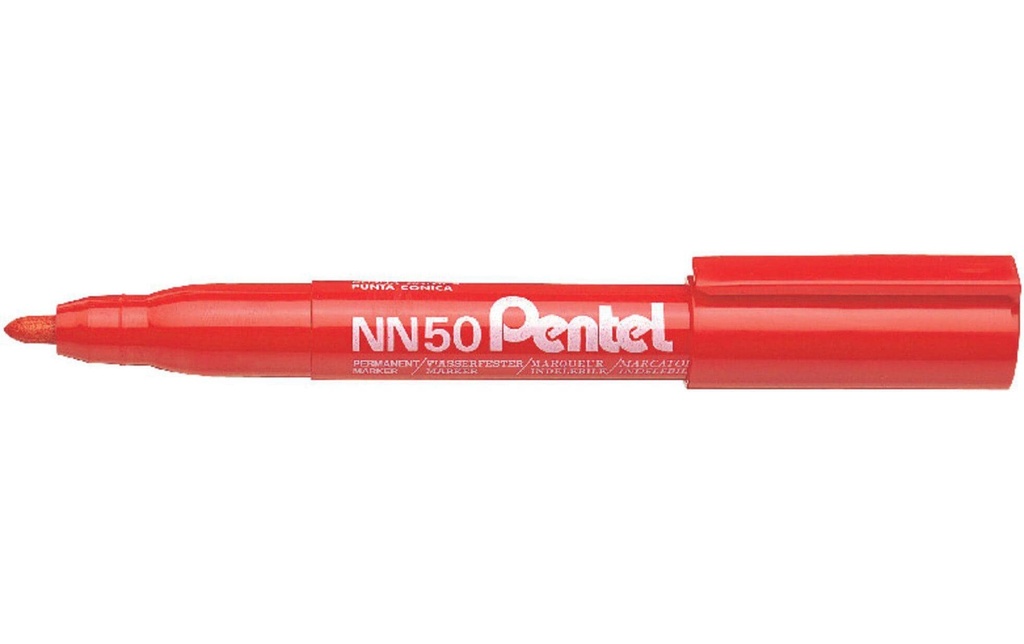 PENTEL Marq.perm.GreenLabel 5.0 rouge