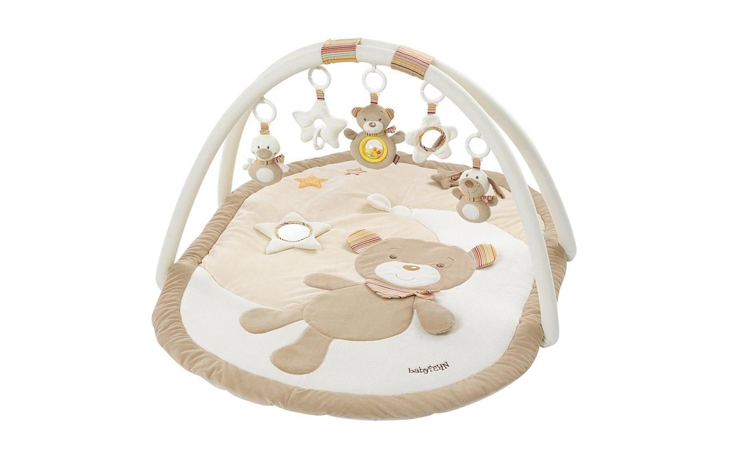 fehn Couverture de sol avec arche de jeu Ours Rainbow