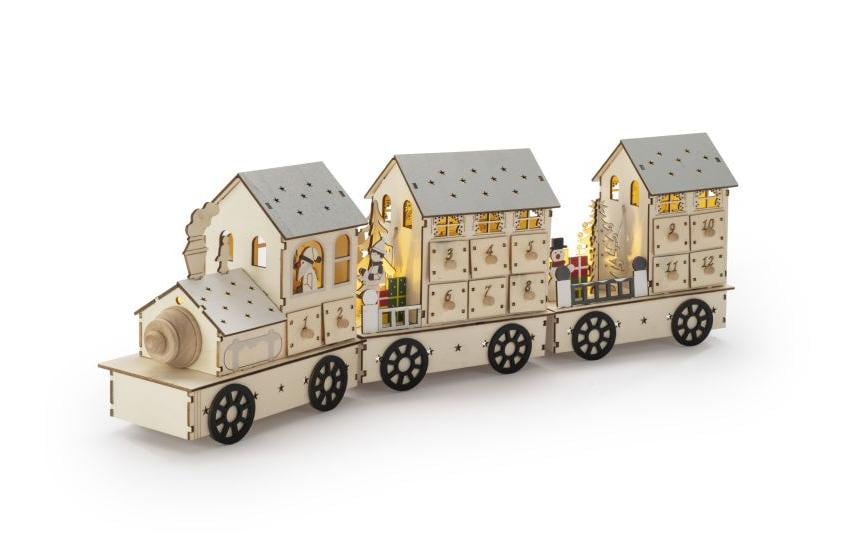 STT Chiffres pour calendrier de l’Avent XMAS Train
