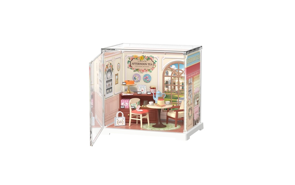 Rolife Kits de montage Salon de thé au miel 1:27