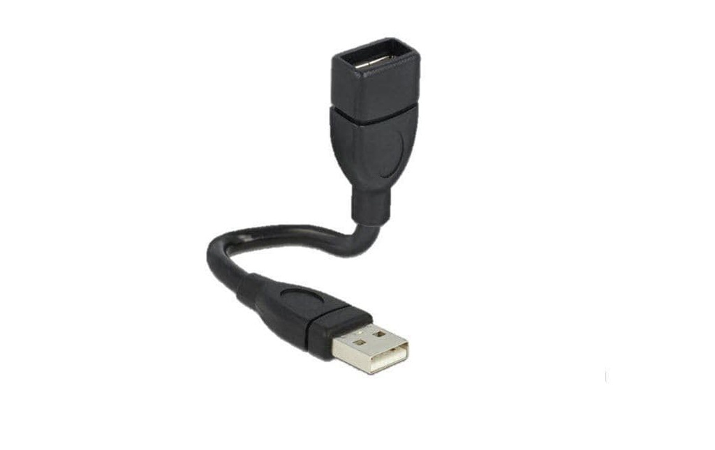 Delock Câble USB 2.0 ShapeCable USB-A - USB-A 0.15 m