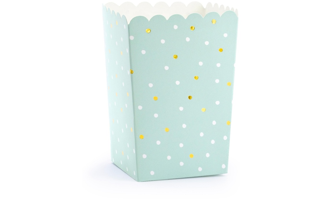 Partydeco Bols jetables Popcorn 6 pièces