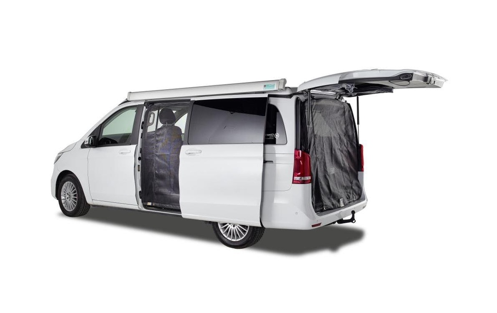 Van Quito Moustiquaire de porte coulissante, aimant RV, fine-mesh Mercedes Benz