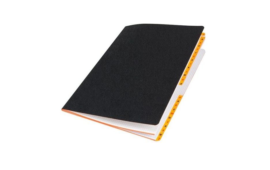 Neutral Cahier en toile cirée A5 Avec index, 48 pages