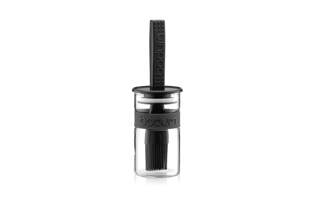 Bodum Pot à confiture en plastique Bistro Noir, 0.25 l