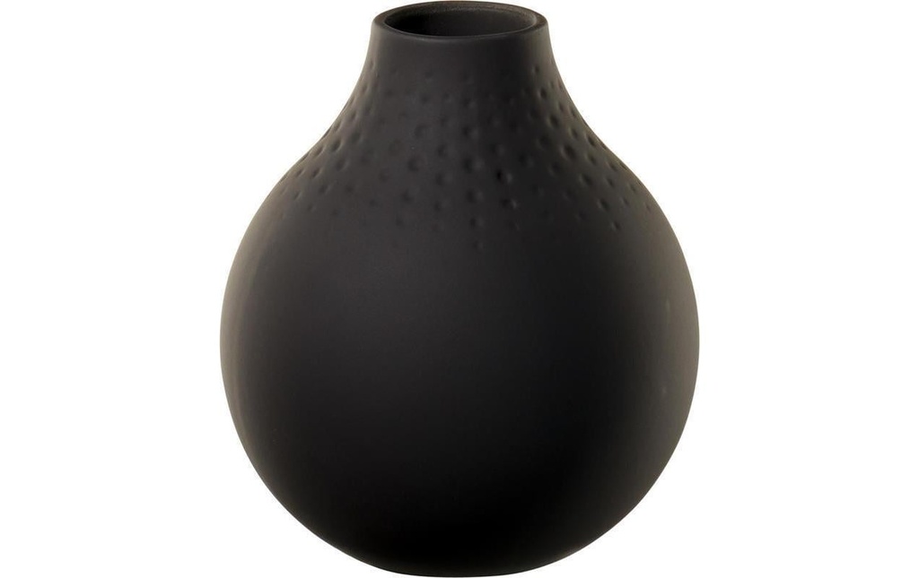 Villeroy & Boch Vase Collier noir Perle No.3 Noir