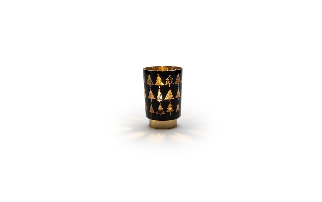 STT Lanterne, arbre, S, 15 cm, noir