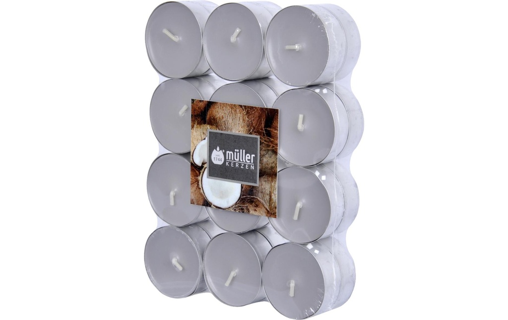 müller Kerzen Bougie parfumée Coconut Island 24 pièces