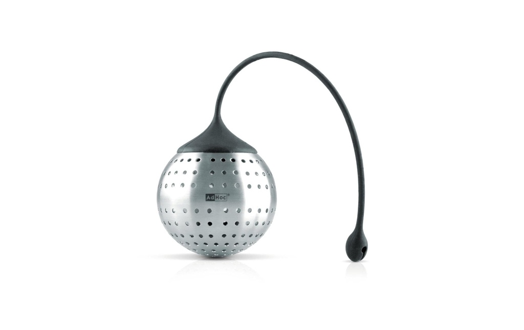 AdHoc Boules à épices et à thé Spice Bomb Noir/Argenté