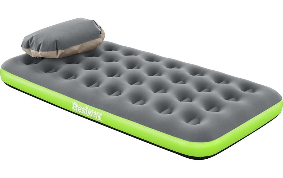 Bestway Matelas pneumatique Roll et Relax Twin Multicolore, 188 x 99 x 22 cm