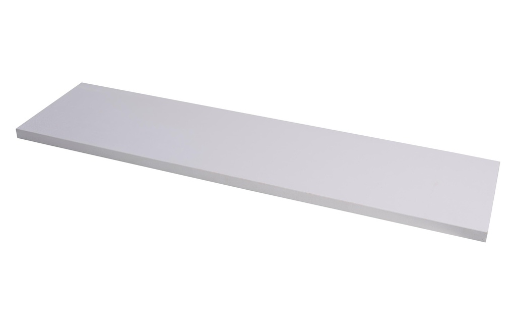 Schou Étagère murale 78 x 20 x 1,8 cm, Blanc