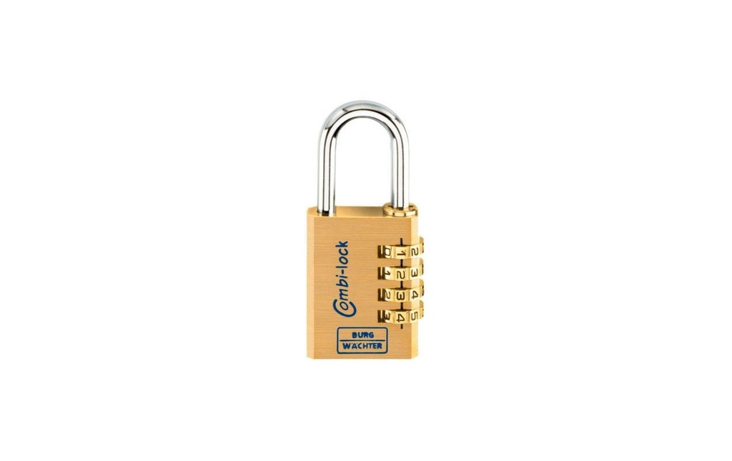 Burgwächter Serrure à combinaison Combi Lock 80 Doré Laiton